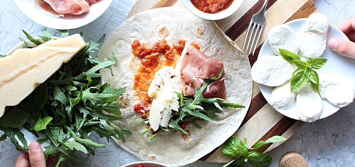 Italian-Wraps – Gaumenschmaus