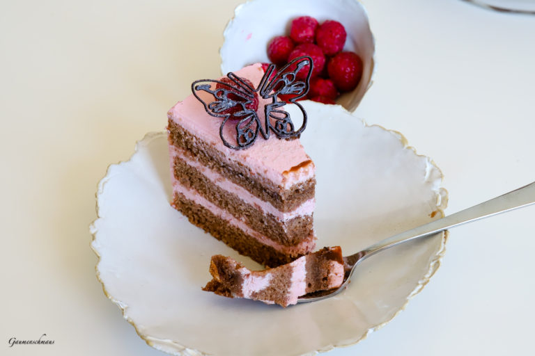 Himbeer-Topfencreme Torte – Gaumenschmaus