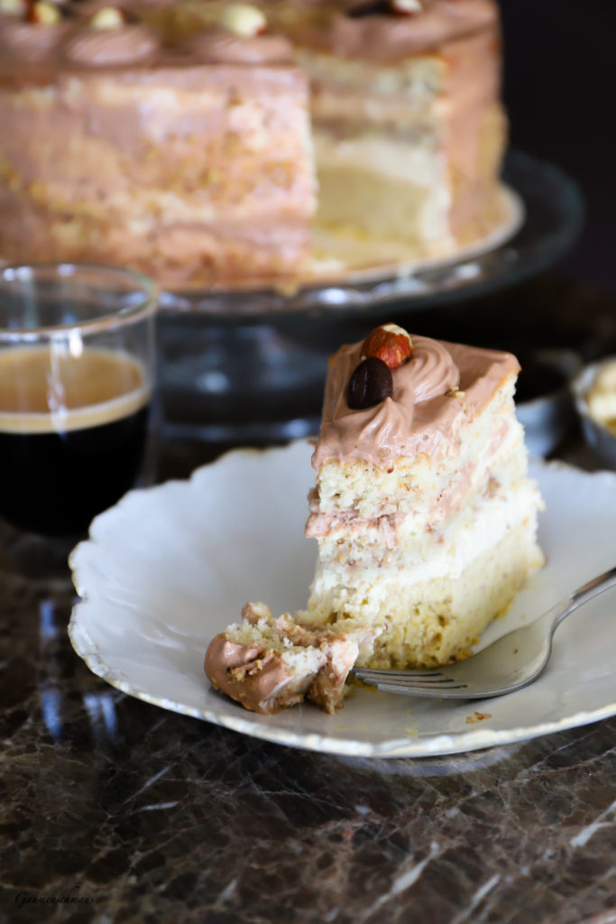 Kaffee-Nuss-Torte – Gaumenschmaus