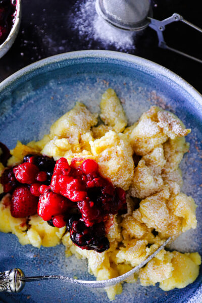 Grießschmarrn mit Beerenkompott – Gaumenschmaus