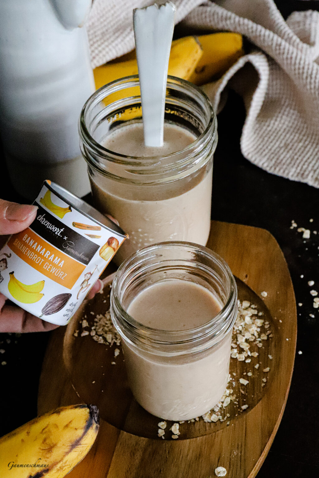 Bananenmilch – Gaumenschmaus