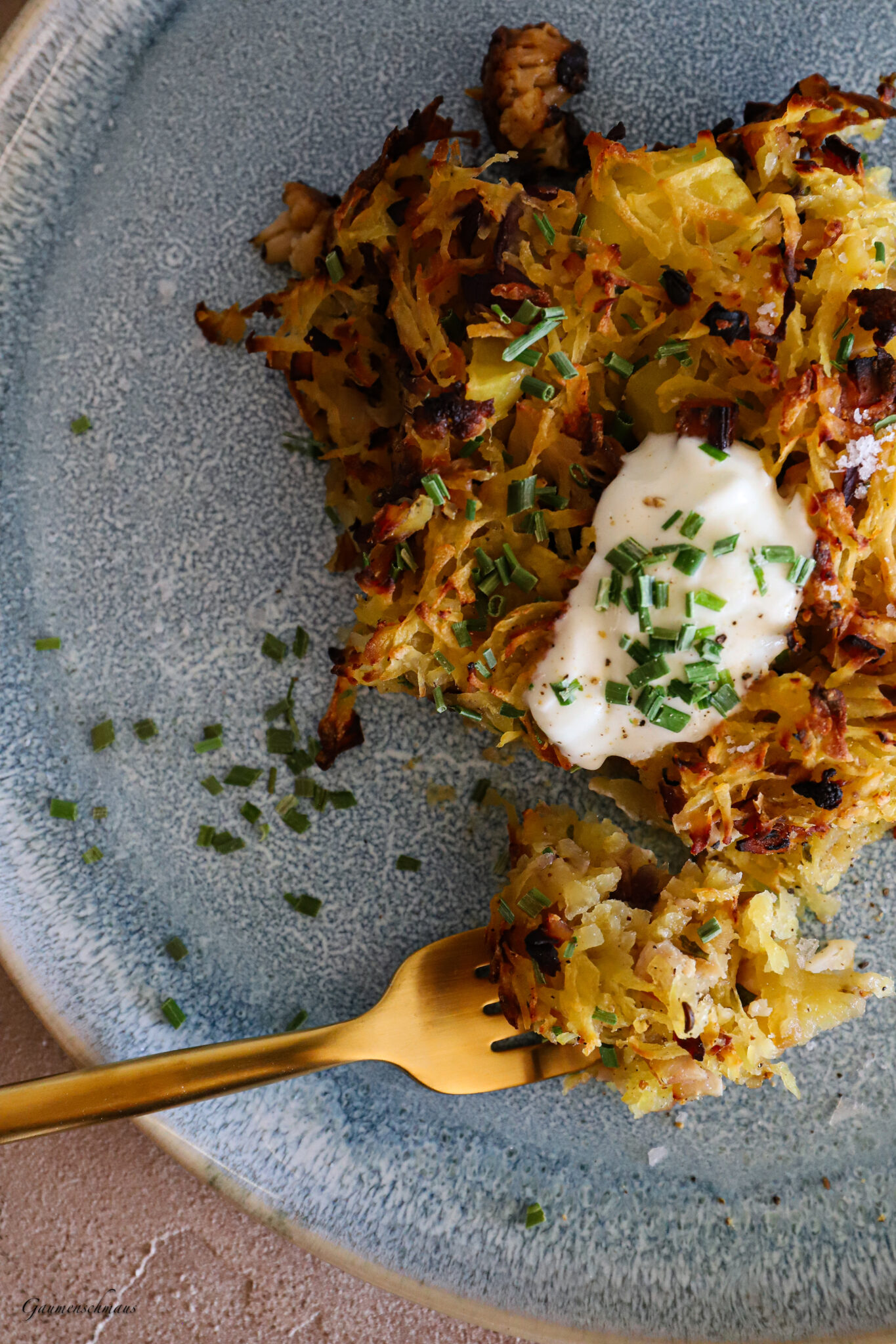 Kartoffelrösti aus dem Ofen – Gaumenschmaus