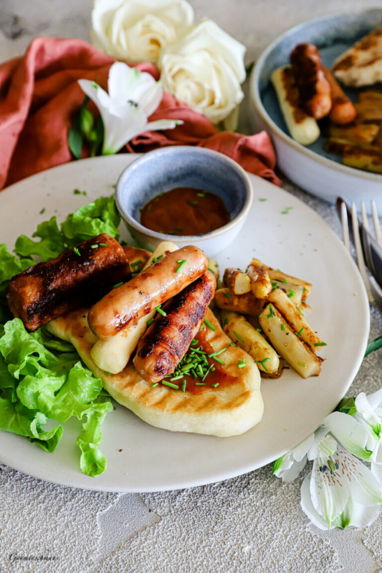 Muttertagsgrillerei mit Grillbrot und Butterspargel – Gaumenschmaus