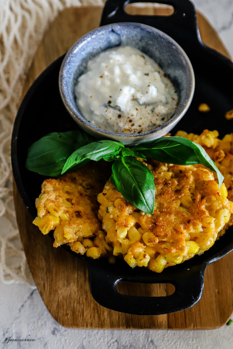 Corn Cheese Fritters Gaumenschmaus