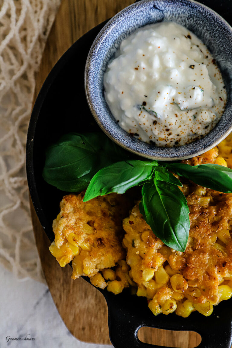 Corn Cheese Fritters Gaumenschmaus