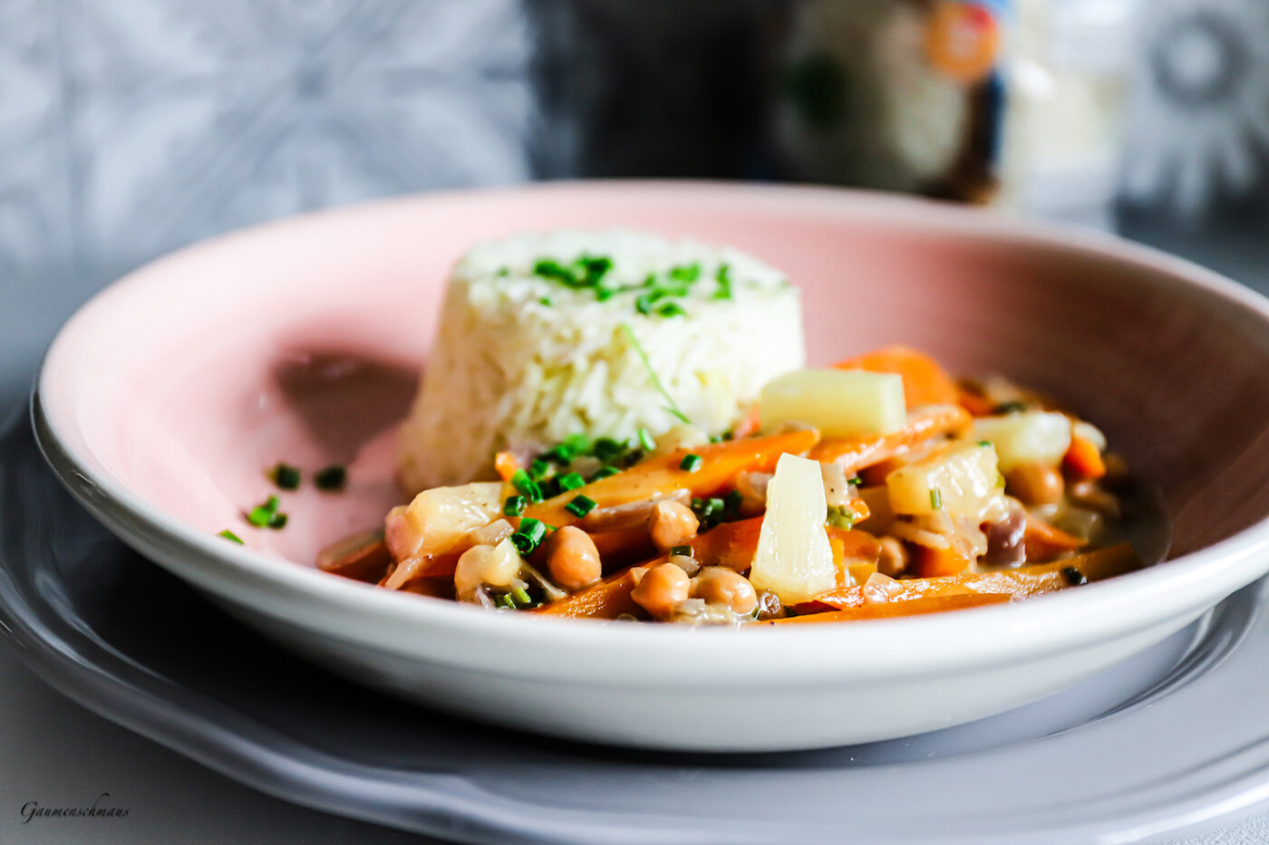 Gemüsecurry mit Basmati Reis – Gaumenschmaus