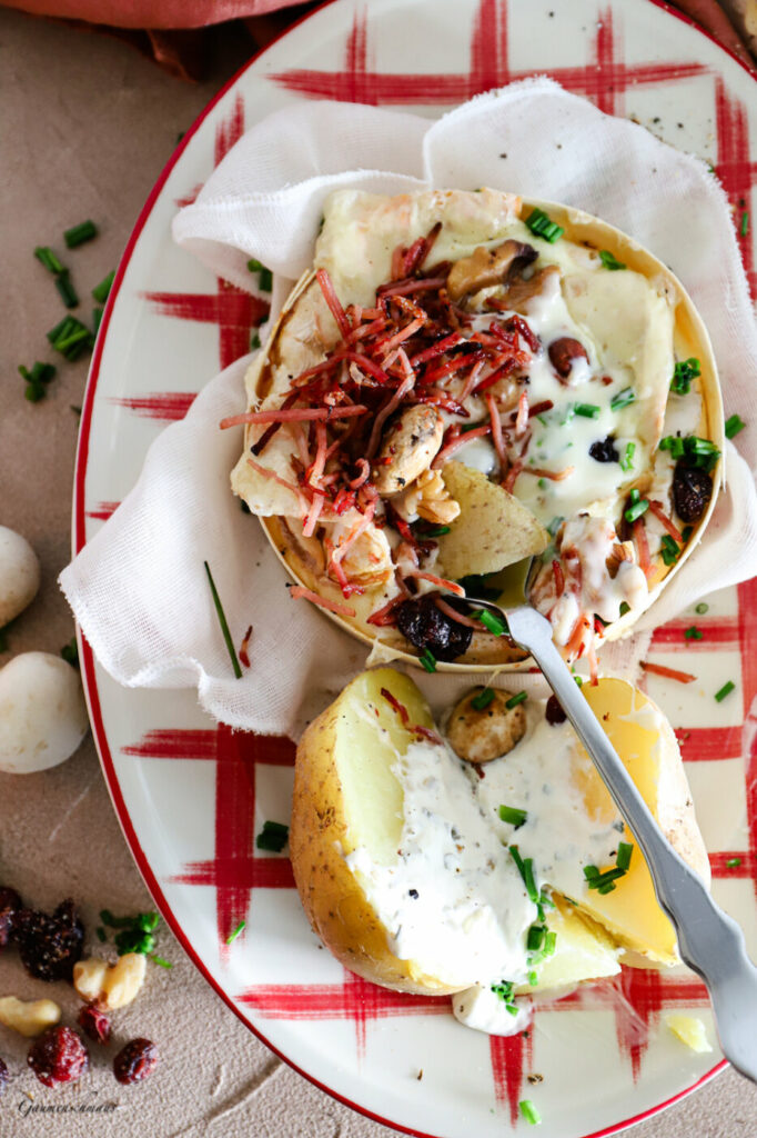 Ofenkäse mit Schinkenspeck – Gaumenschmaus