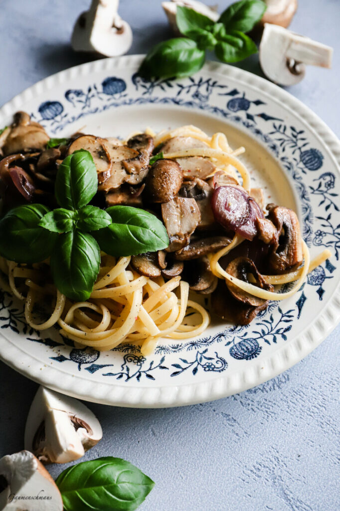 Pilz Spaghetti – Gaumenschmaus